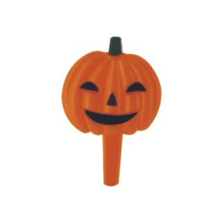 citrouille sur pique : citrouille souriante - 144 pièces Sur pique en plastique Dimensions hors pique : H.4 cm Matière : plastique Couleur : orange Référence : 415 Décors pâtissiers / déco pour gâteaux Thème : Halloween - Mondo Déco entreprise française